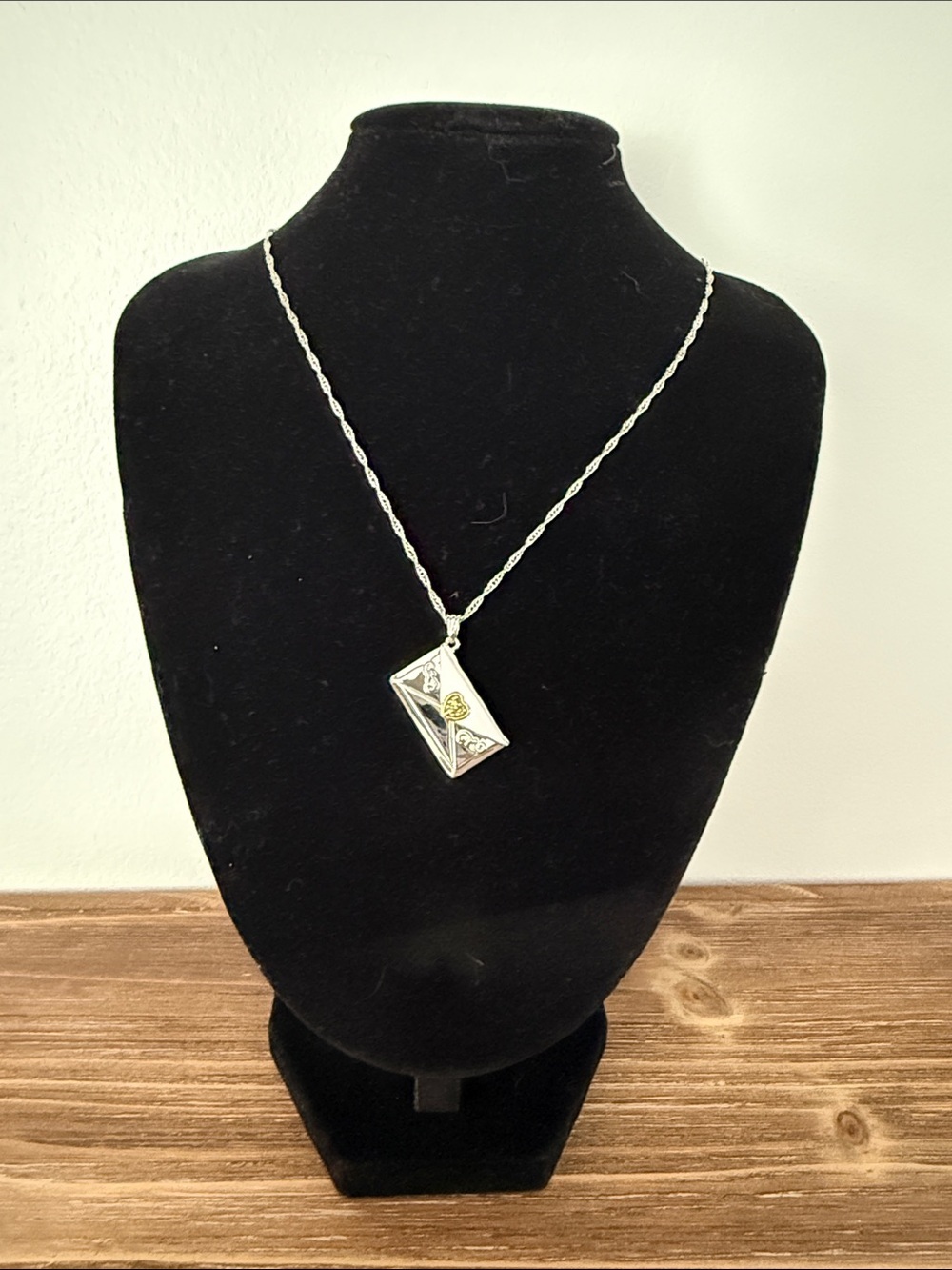 Birthstone(November) Letter Necklace For Granddaughter